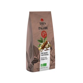 Visuel 1 du produit Thé noir Chaï éternel bio Thés de la Pagode - 100 g