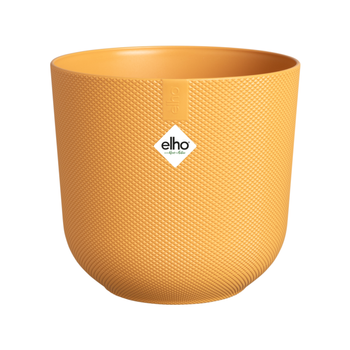 Visuel 1 du produit Cache-pot coloris jaune Jazz Elho - Ø 19 cm