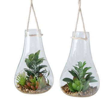 Visuel 1 du produit Décoration à accrocher Sulevi coloris gris - 20 cm