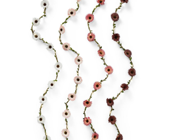 Visuel 1 du produit Guirlande déco à fleurs avec micro-LED fixe - 150 cm