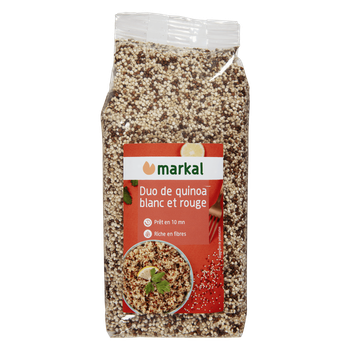 Visuel 1 du produit Quinoa duo rouge et blanc Markal - 500 g
