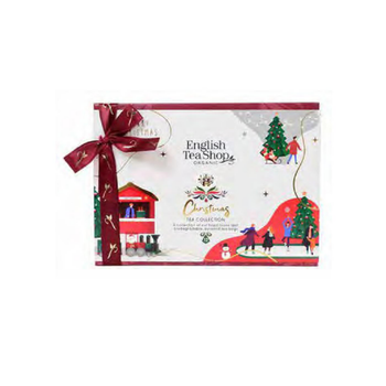 Visuel 1 du produit Coffret prismes de thés et infusions bio English Tea Shop Joyeux Noël - x 12 sachets