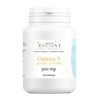 Visuel 1 du produit Oméga 3 Bonescient - 100 capsules / 505 mg