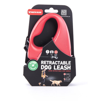 Visuel 1 du produit Laisse rétractable rouge Instinct Sangle - taille XS