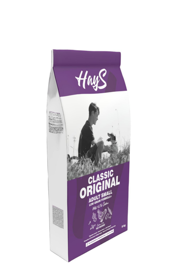 Visuel 1 du produit Croquette pour le chien adulte de petite race au poulet Hays Classic - 8 kg