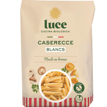 Visuel 1 du produit Caserecce blancs bio Luce - 500 g
