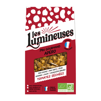 Visuel 1 du produit Mélange gourmand tomates séchées bio Les Lumineuses - 90 g