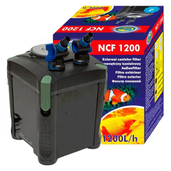 Visuel 1 du produit Filtre d'aquarium haute capacité AQUA NOVA modèle NCF-1200 - jusqu'à 450L