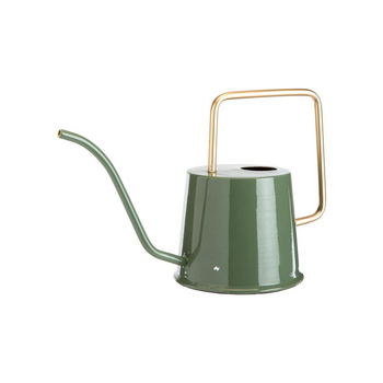 Visuel 1 du produit Arrosoir vert olive en métal à anse carrée - 34 x 14 x 20,5 cm