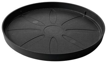 Visuel 1 du produit Soucoupe anthracite Deroma Origin - Ø 41 x H 3,6 cm