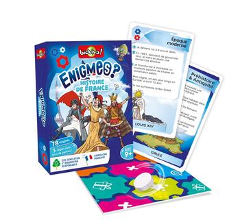 Visuel 1 du produit Jeu de cartes Bioviva Énigmes Histoire de France