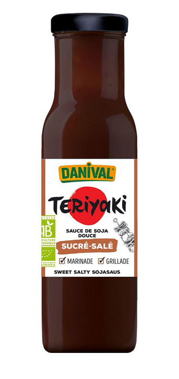 Visuel 1 du produit Sauce Teriyaki bio Danival - 250 ml