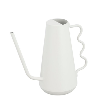 Visuel 1 du produit Arrosoir blanc en métal Ricco - 25 x 11,5 x 22,5 cm
