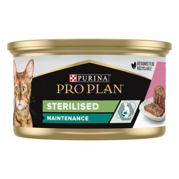 Visuel 1 du produit Pâtée pour chat adulte stérilisé Purina Pro Plan - 85 g