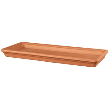 Visuel 1 du produit Soucoupe pour jardinière en terre cuite rouge Deroma Plateia - 51 cm