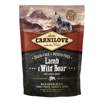 Visuel 1 du produit Croquettes pour chien Carnilove Lamb & Wild boar for Adult - 1,5 kg