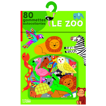 Visuel 1 du produit Lot de gommettes "Le zoo"