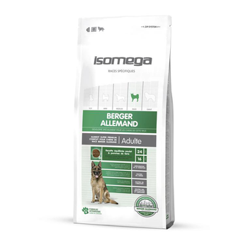 Visuel 1 du produit Croquette pour chien adulte Berger Allemand au poulet Isomega - 12 kg