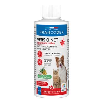 Visuel 1 du produit Aliment complémentaire pour chien et chat Francodex Vers O Net - 150 ml