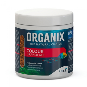 Visuel 1 du produit Nourriture pour poissons colorés - OASE Organix Colour Granulate - 250ml