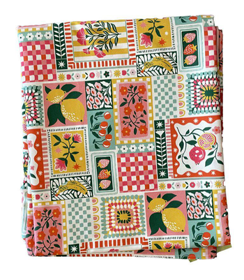 Visuel 1 du produit Nappe en coton multicolore Youpi - 150 x 250 cm