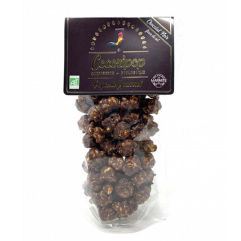 Visuel 1 du produit Popcorn chocolat noir et fleur de sel bio Cocoripop - 80 g