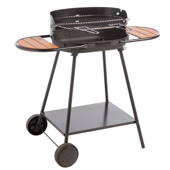 Visuel 1 du produit Barbecue à charbon Mini chef tube rond 2 tablettes - 101 x 56 x 89 cm