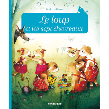 Visuel 1 du produit Le Loup et les Sept Chevreaux Minicontes Classiques 3 ans Éditions Lito