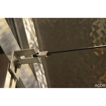 Visuel 1 du produit Clips en L noir ACD - Sachet 10 pièces