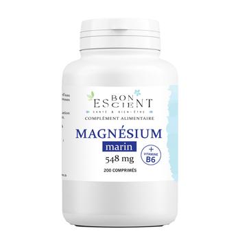 Visuel 1 du produit Magnésium marin + vitamine B6 Bonescient - 200 comprimés