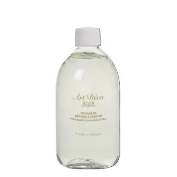 Visuel 1 du produit Recharge pour bâtons à parfum rose et pêche Lothantique Amélie et Mélanie Art Déco - 500 ml