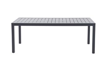 Visuel 1 du produit Table de jardin Zinnia 12 places coloris gris anthracite en aluminium - 202,2 à 319,5 x 100 x 75 cm