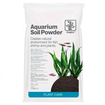 Visuel 1 du produit Substrat d'aquarium en poudre, ultra-fertile, TROPICA - 3L / 3kg