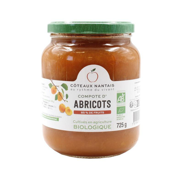 Visuel 1 du produit La Compote d’Abricots pot en verre 725g