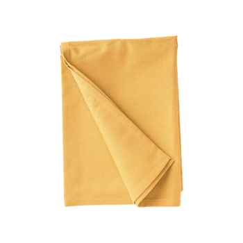 Visuel 1 du produit Torchon uni jaune en coton - 50 x 70 cm