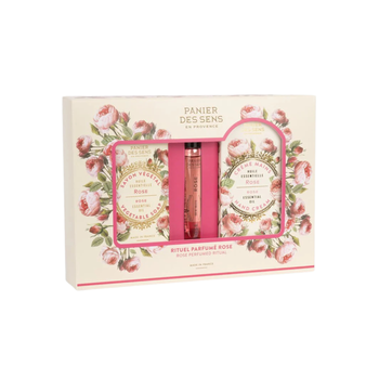 Visuel 1 du produit Coffret découverte rose Panier des Sens - les 3 pièces
