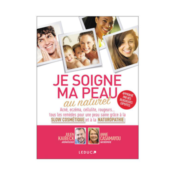 Visuel 1 du produit Livre " Je soigne ma peau au naturel " aux Éditions Leducs