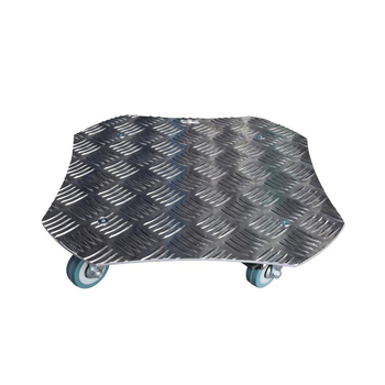 Visuel 1 du produit Support à roulettes en aluminium carré 34 cm