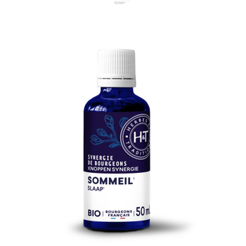 Visuel 1 du produit Complément alimentaire synergie gemmo sommeil bio Herbes et Traditions - 50 ml