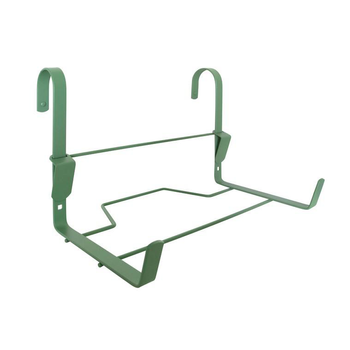 Visuel 1 du produit Support de jardinière à crochet en fer plat vert pâle Louis Moulin - 35 x 18 cm