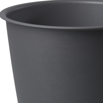 Visuel 1 du produit Pot en matière recyclée coloris anthracite Poetic Joy 50 - Ø 48,8 x H 40,6 cm