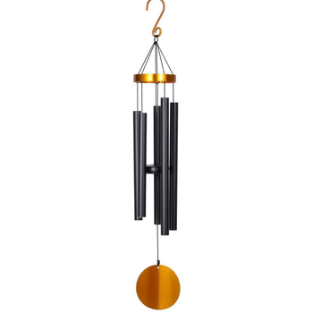 Visuel 1 du produit Carillon auréole aurifère coloris noir - 91 cm