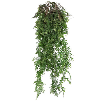 Visuel 1 du produit Chute verdure artificielle coloris vert - 111 cm