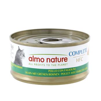Visuel 1 du produit Pâtée pour chat complète HFC au poulet et haricots verts Almo Nature - 70 g