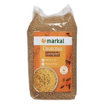 Visuel 1 du produit Couscous complet bio Markal sachet - 500 g