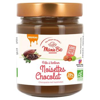 Visuel 1 du produit Pâte à tartiner chocolat noisette bio Mamie Bio - 300 g