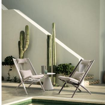 Visuel 1 du produit Fauteuil lounge Aloha alu/corde