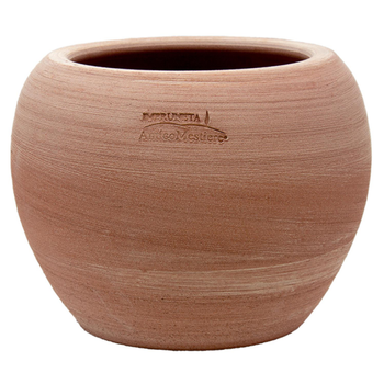 Visuel 1 du produit Pot en terre cuite claire Anticomestiere Sfera liscia impruneta - Ø 24 X H 30 cm