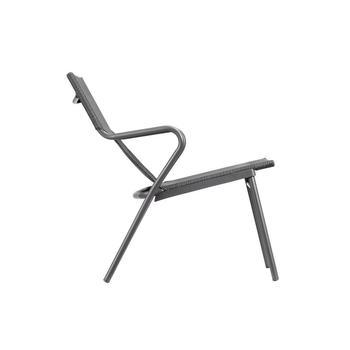 Visuel 1 du produit Fauteuil 1 place Vence Batylin Obsidian coloris gris Lafuma - 68 x 69 x 70 cm