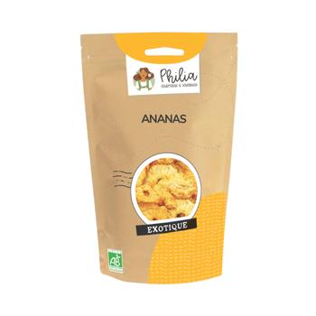 Visuel 1 du produit Rondelles d’ananas séché bio Philia - 100 g